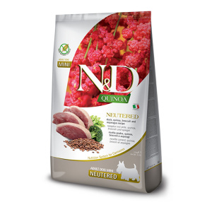 N&D Quinoa Neutered Duck Adult Mini Pet Shop About Pet